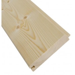 Perline Rivestimento in legno di abete qualitàA non trattato mm.9,5x100  conf. pz.10 Made in Italy (Abete cm.195x10 pz.10 resa mq. 1,70)
