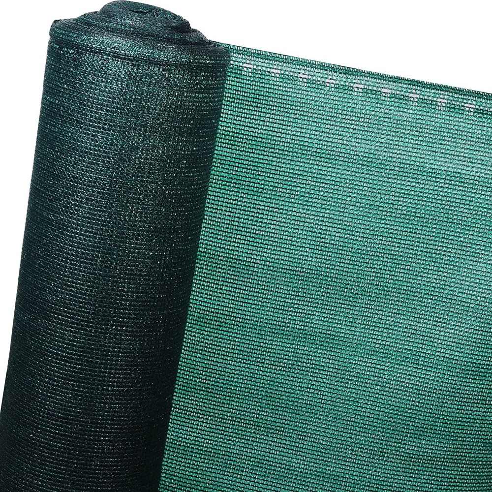Rete telo ombreggiante verde ombra 99% frangivista frangisole oscurante H  150 cm - Rotolo 40 m