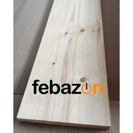Tavola in legno di abete grezzo essiccato per ponteggio da 40 mm